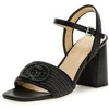 Image de Sandales à talon femme Guess Ganika Noir 36 FLJGNK-FAB03-BLACK