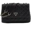 Image de Sac bandoulière 2 comp femme Guess Giully II Noir TU HWQG96-73200-BLA