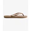 Image de Tongs femme Havaianas Slim Logo Metallic Rose 43/44 4119875-3581