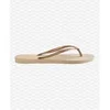 Image de Tongs femme Havaianas Slim Beige 37/38 4000030-2719