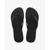 Image de Tongs femme Havaianas Slim Glitter II Noir 39/40 4146975-1069