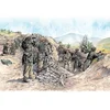 Image de Figurines 2ème Guerre Mondiale : Parachutistes allemands en tenue tropicale Italeri-6134