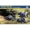 Image de Maquettes canons allemands : Pak 37 / Pak 40 / Flakvierling 38 avec figurines Italeri-7026