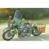 Image de Maquette moto militaire : WLA 750 Italeri-7401