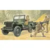 Image de Maquette Jeep Willys avec remorque Italeri-314
