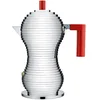 Image de ALESSI Machine à expresso Pulcina 3 tasses argent