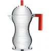 Image de ALESSI Machine à expresso Pulcina 6 tasses argent
