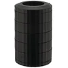 Image de ALESSI Porte-capsules à café PLISSE Black noir