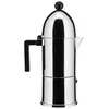 Image de ALESSI Machine à expresso LA CUPOLA 6 tasses Alu /Ind. Noir argent