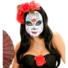 Image de Masque en Tissu Imprimé - Dia De Los Muertos - Femme 05707