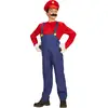 Image de Déguisement De Plombier Rouge - Super Hydraulique - Enfant 08705