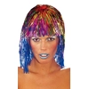 Image de Perruque Disco Lamée Multicolore 2473B