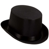 Image de Chapeau Haut De Forme Satin Noir 2485T