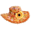 Image de Chapeau Hippie Ibiza Tournesol - Orange 2596A