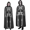 Image de Cape avec Capuche : Squelette 150 cm RDLF-25998