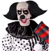 Image de Calotte clown sinistre avec cheveux noirs 29096WID