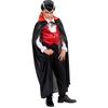 Image de Cape De Vampire Noir/Rouge - Enfant 4504B