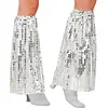 Image de Jambières à paillettes Disco - Argent 48141