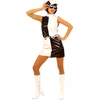 Image de Robe Sixties Chic Vinyl - Déguisement Disco 58061