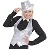 Image de Gilet Sequin Argent - Cabaret 9138A