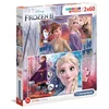 Image de 2 puzzles 60 pièces Supercolor La Reine des Neiges 2
