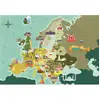 Image de Puzzle 250 pièces Exploring Maps : Europe - Monuments et Merveilles Clementoni-29062