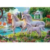 Image de Puzzle 180 piÃ¨ces : Licornes et cascade