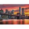 Image de Puzzle 1500 pièces : East River au crépuscule Clementoni-31712