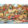 Image de Puzzle 1500 pièces : Bons moments au port Clementoni-31713