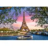 Image de Puzzle 3000 pièces : La dame de fer en rose Clementoni-33039
