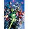 Image de Puzzle 500 pièces : DC Comics - Justice League Clementoni-35532