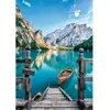 Image de Puzzle 500 pièces + poster : Lac de Braies Clementoni-35538