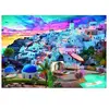 Image de Puzzle 500 piÃ¨ces + poster : Vue de GrÃ¨ce