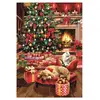 Image de Puzzle 1000 pièces : Noël au coin du feu Clementoni-37127