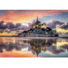 Image de Puzzle 1000 piÃ¨ces + poster : Le Magnifique Mont Saint-Michel