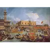 Image de Puzzle 1000 pièces + poster : Le Retour de Bucentor, Canaletto Clementoni-39792