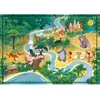 Image de Puzzle 1000 pièces : Story Maps - Le Livre de la Jungle Clementoni-39816