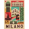 Image de Puzzle 1000 pièces Compact : Style in the City- Milan Clementoni-39842