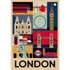Image de Puzzle 1000 piÃ¨ces Compact : Style in the City - Londres