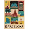 Image de Puzzle 1000 pièces Compact : Style in the City - Barcelone Clementoni-39847