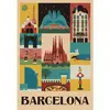 Image de Puzzle 1000 piÃ¨ces Compact : Style in the City - Barcelone
