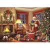 Image de Puzzle 1000 piÃ¨ces : La Visite du pÃ¨re noÃ«l