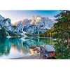 Image de Puzzle Compact 1000 piÃ¨ces : Lac Ãmeraude Braies
