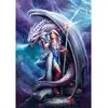 Image de Puzzle Compact 1000 piÃ¨ces : Anne Stokes - Mage dragon