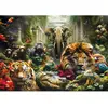 Image de Puzzle Compact 1000 pièces : Jungle Mystique Clementoni-39987