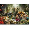 Image de Puzzle Compact 1000 piÃ¨ces : Jungle Mystique