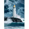 Image de Puzzle Compact 1000 pièces : Phare dans la tempête Clementoni-39991