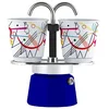 Image de BIALETTI Espresso Mini Express 2 Tasses Bleu Décor bleu