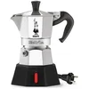 Image de BIALETTI Espresso électrique MOKA 2 tasses Alu / Noir argent