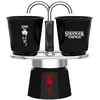 Image de BIALETTI Mini cafetière expresso 2 tasses STRANGER THINGS noir